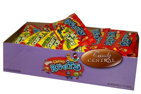 Wonka Chewy Runts Candy (Pack of 24) logo