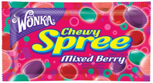 Wonka Chewy Spree, 1.7 Ounce Packages (Pack of 24) logo