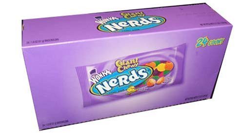 Wonka Giant Chewy Nerds, (24-1.8oz. Bags Per Box) logo