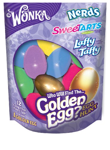 Wonka Golden Egg Hunt Easter Bag, 3.36 ounce (Pack of 3) logo