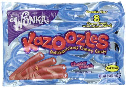 Wonka Kazoozles Cherry Punch King, 3.5 ounce (Pack of 12) logo