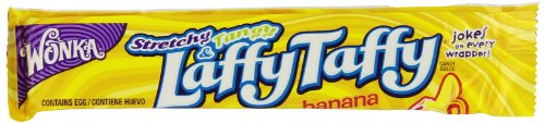 Wonka Laffy Taffy Banana, 1.5 ounce Packages (Pack of 48) logo