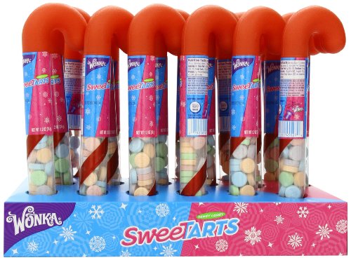 Wonka Mini Canes, Sweetarts, 1.2 Ounce (Pack of 24) logo