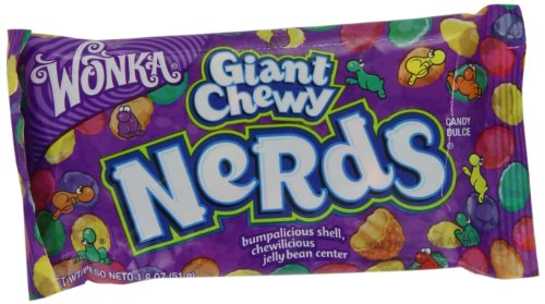 Wonka Nerds Giant Chewy Candies, 1.8 ounce Bag (Pack of 24) logo