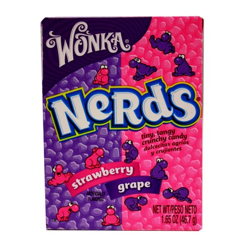 Wonka Nerds Grape/strawberry 1.65 Oz 36ct logo