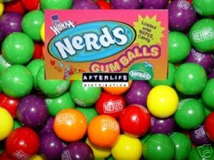 Wonka Nerds Gumballs 3 Pound Bulk logo