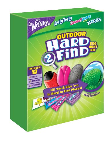 Wonka Outdoor Egg Hunt Hard To Find Eggs, 3.5 Ounce logo