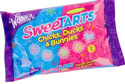 Wonka Sweetarts Chicks Ducks and Bunnies Easter Bag, 12-ounce logo