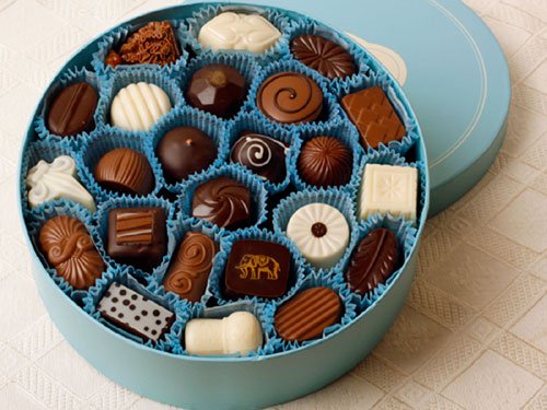 Woodhouse Chocolate – Traditional Assortment – Blue Box logo