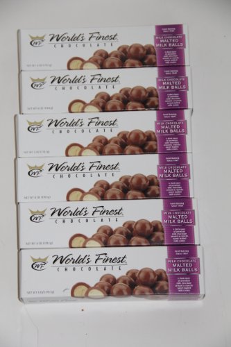 World’s Finest Chocolate – Malted Milk Balls – 6 Pack, 6oz logo