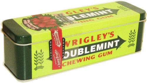 Wrigley Doublemint Heritage Collectible Chewing Gum Tin logo