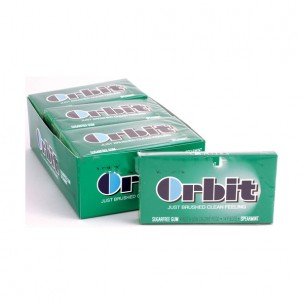 Wrigley Orbit Sugar Free Gum Spearmint 12 Count logo