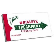 Wrigley Spearmint 7pk Chewing Gum – Pack of 6 logo