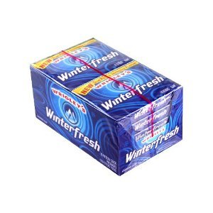 Wrigley – Winterfresh, Slim, 15 Stick Pack, 10 Count logo