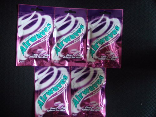 Wrigley’s Airwaves Chewing Gum Sugarfree Gum – Blackcurrant 5 Pcs logo