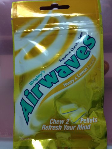 Wrigley’s Airwaves Honey & Lemon Sugarfree Gum – 5 Packs logo