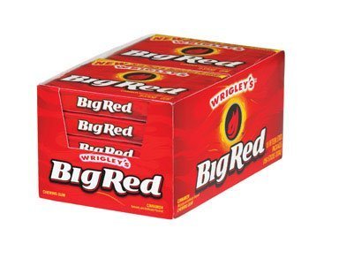 Wrigleys Big Red, 15-count (Pack of 10) logo