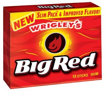 Wrigley’s Big Red Slim Pack Gum (226680) 15 Ct logo