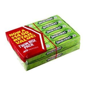 Wrigley’s Doublemint Chewing Gum – 40 Pk. logo