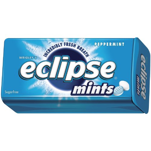 Wrigleys Eclipse Mints Peppermint, 1.2 Oz. (Pack of 8) logo