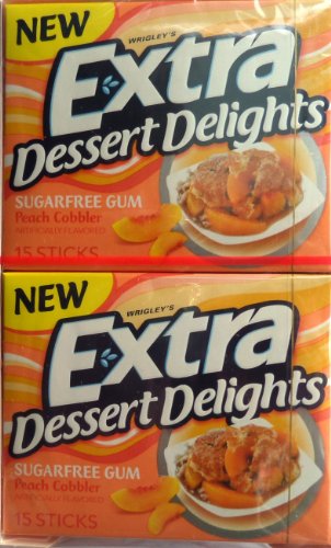 Wrigley’s Extra Dessert Delights Peach Cobbler – 15stk/10pks logo