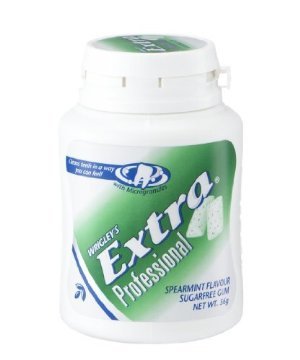 Wrigleys Extra Professional Sugar Free Gum 56g (6 Bottles) logo