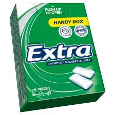 Wrigleys Extra Spearmint Chewing Gum 25pc X 4 logo