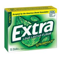 Wrigley’s Extra Spearmint Gum Slim Pack (228990) 15 Ct logo