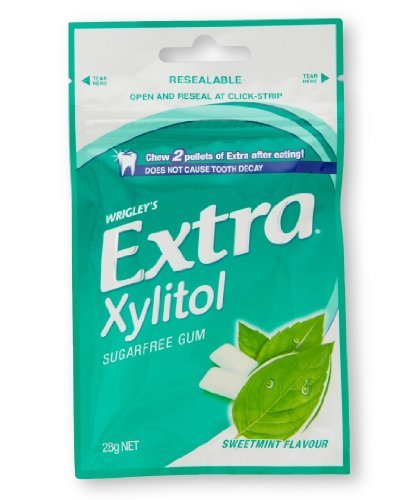 Wrigley’s Extra Xylitol Sugar Free Gum Sweet Mint Flavored (Pack of 3) logo