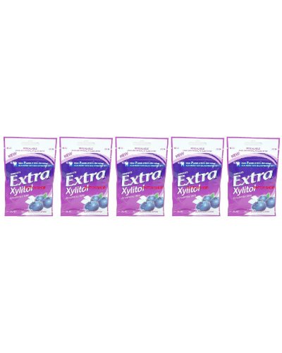 Wrigley’s Extra Xylitol Sugarfree Gum – Blueberry 5 Pack logo