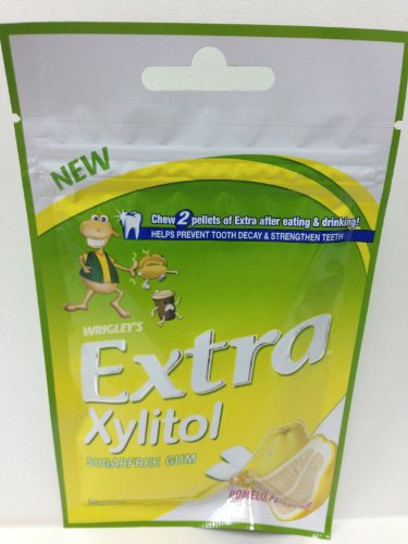 Wrigley’s Extra Xylitol Sugarfree Gum – Pomelo 5 Packs New logo