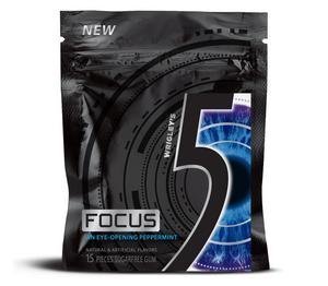 Wrigley’s Five Focus Peppermint (10 Fifteen Piece Packages) logo