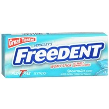 Wrigley’s Freedent Gum Spearmint 15.0 Ea. (quantity Of 12) logo