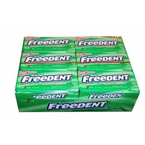 Wrigley’s Freedent Ptp Pepp(green)(Pack of 12) logo