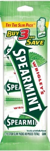 Wrigley’s Gum, Spearmint, 4.28 Ounce logo