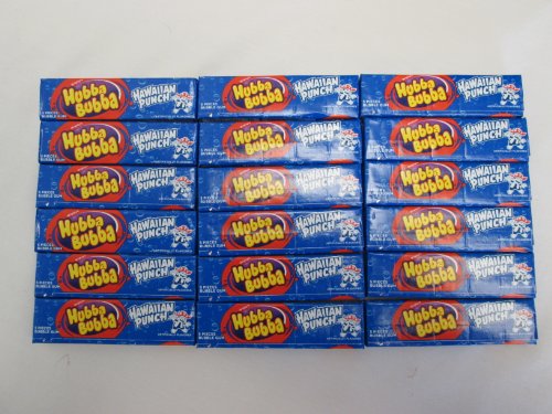 Wrigley’s Hubba Bubba Hawaiian Punch Flavor Bubble Chewing Gum – 18 Packs Of 5 Pieces Package Each (90 Pieces Total) – Tj8 logo