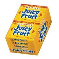 Wrigleys Juicy Fruit, 15-count Sticks (Pack of 10) logo