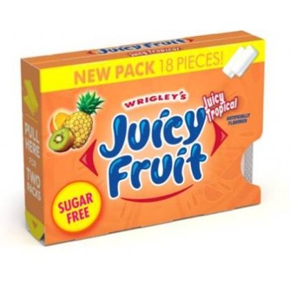 Wrigley’s Juicy Fruit Tropical (Pack of 8) logo