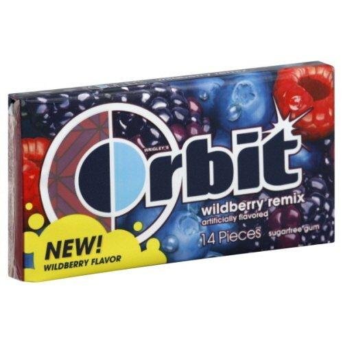 Wrigley’s Orbit Wildberry Remix Gum (Pack of 12) logo