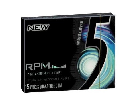 Wrigley’s Rpm Mint Gum (Pack of 10) logo