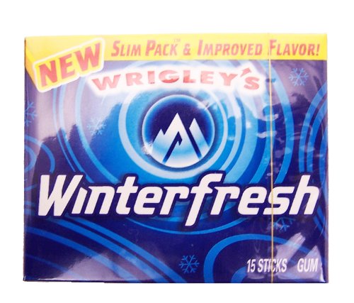 Wrigley’s Winterfresh Gum Slim Pack (226690) 15 Ct logo