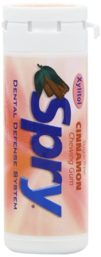 Xlear Spry Gum Tube Refill, Cinnamon, 30 Count logo