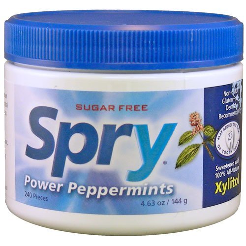 Xlear Spry Power Peppermint Mints, 240-count logo