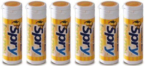 Xlear Spry Sugar Free Lemon Xylitol Mints 6-pack of 45 Piece Tubes – Low Calorie, Low Glycemic Index, Dental Friendly, & Delicious! Part Of The Spry Dental Defense System! logo