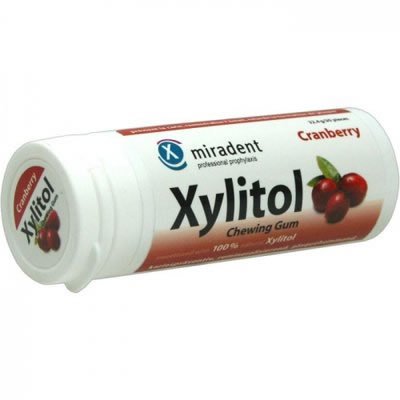 Xylitol Chew Gum, Cranberry, 30 Ct (Pack of 12 ) logo