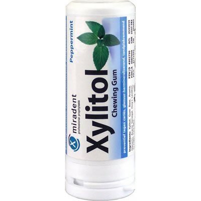 Xylitol Chew Gum, Pepprmnt, 30 Ct (Pack of 12 ) logo