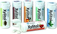 Xylitol Chewing Gum By Miradent – 30 Piece, Fresh Fruit logo