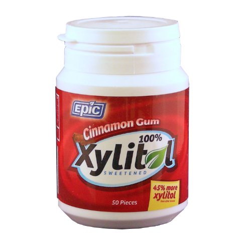 Xylitol Gum Cinnamon (50)pieces logo