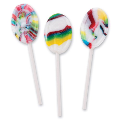 Xylitol Rainbow Lollipops – 100 Per Pack logo