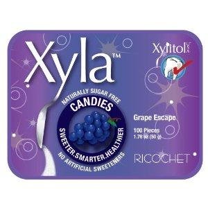 Xylitol Sours, Grape 100-count (Pack of 6) logo